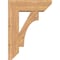 Ekena Millwork Westlake Slat Smooth Bracket w/ Offset Brace, Western Red Cedar, 7 1/2"W x 22"D x 30"H BKT0806X22X30WTL06SWR - alternate 4